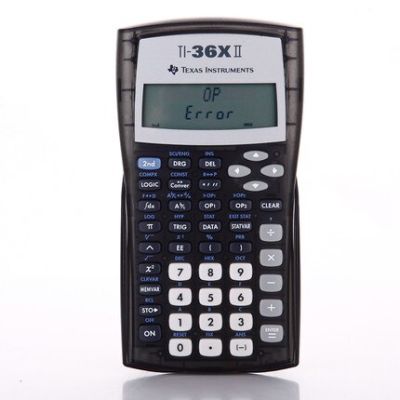 Texas Instruments TI-36X II Student Science Function Calculator Calculus Calculator Two Lines Display