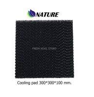 กระดาษรังผึ้ง Black ขนาด 300*300*100 มม. TYPE 0790, คูลลิ่งแพ็ด, Cooling pad, กระดาษความเย็น, ฟาร์มไก่, ฟาร์มหมู, โรงเรือน, พัดลมไอเย็น, อะไหล่พัดลม,Nature,