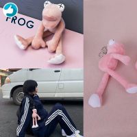 HOT!!!❒☎♚ pdh711 20cm Plush Long-legged Frog Pendants Doll Cute Plush Keychain Toy