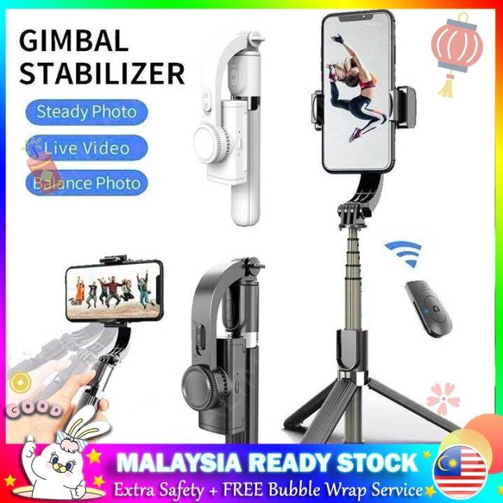 Phone Stabilizer Handheld Gimbal L08 Auto Balance 3Axis SelfieStick
