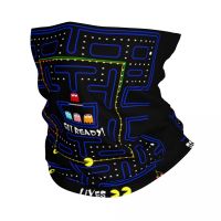 Classic Video Arcade Game Collage Bandana Neck Gaiter for Hiking Camping Men Women Wrap Scarf Headband Warmer