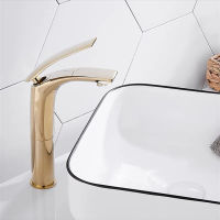 Bathroom Faucets Washbasin Faucet BlackGold ss Single Handle Lavatory Tap Cold Hot Water Crane Sink Mixing Taps Torneira