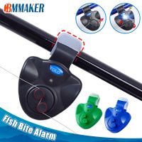 Fishing Fish Bite Alarm Electronic Buzzer on Fishing Rod with Loud Siren Daytime Night Indicator Fishing Tools Without Battery Accessories