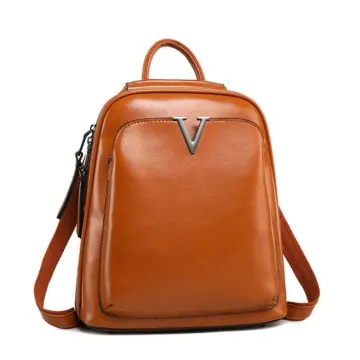 Louis Vuitton Brown Orange Red Mono Cat Shoulder Bag
