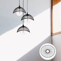 【YD】 Chandelier Small Lampshade Bulb Iron Wrought Cover