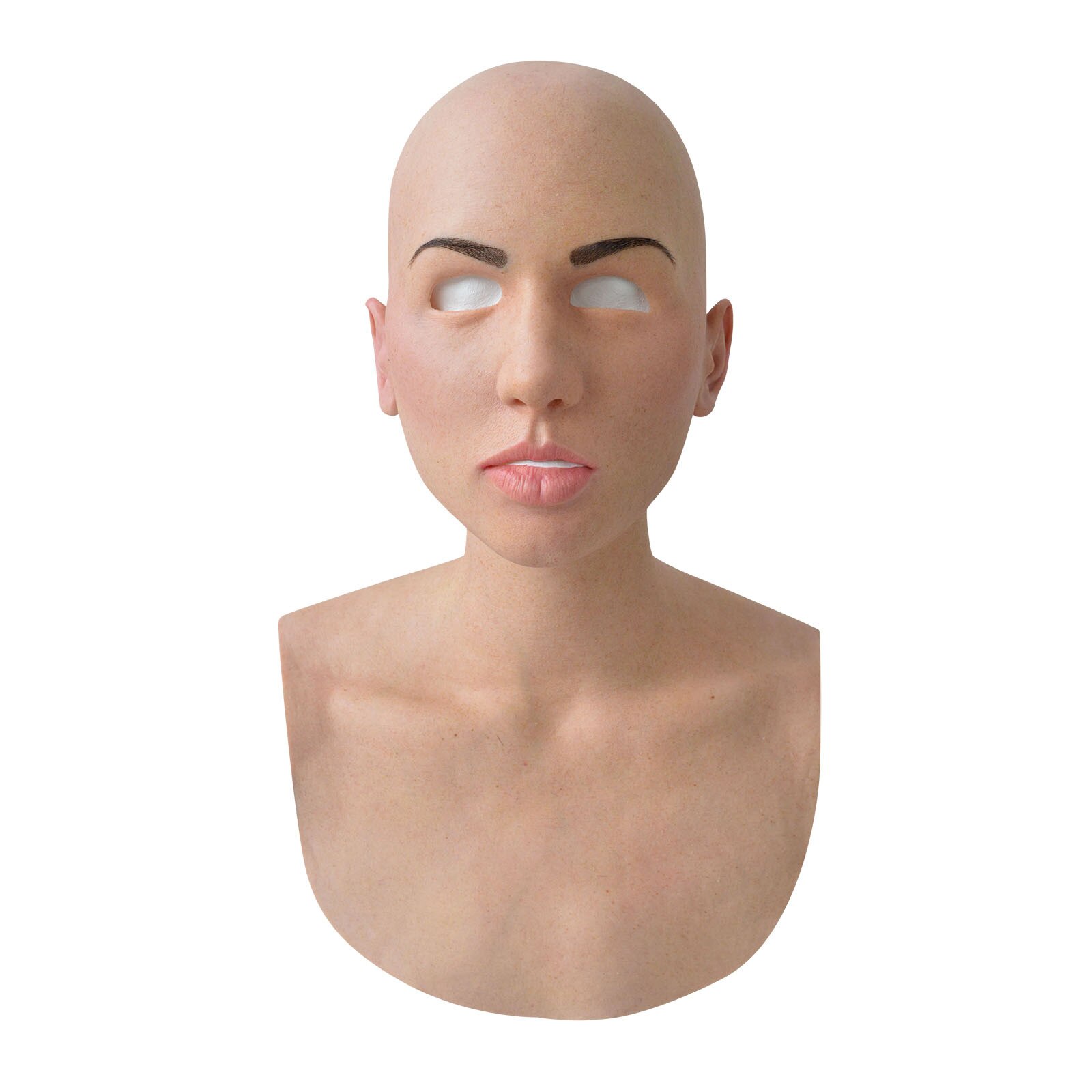 Fake Bald Head Skinhead Cap Unisex Men's Women Fun Funny Fancy Dress Accessory
