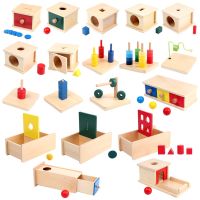 Toddler Wooden Sensorial Montessori Set Educational Toys Infant Toddlers Box Board Puzzles Teaching Wood Game and Toys Preschool