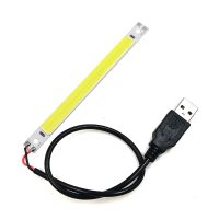 【CC】■☏♞  Dropshipping 5V Strip COB Lamp 3.7V Battery USB Powered Chip Lights Bulbs