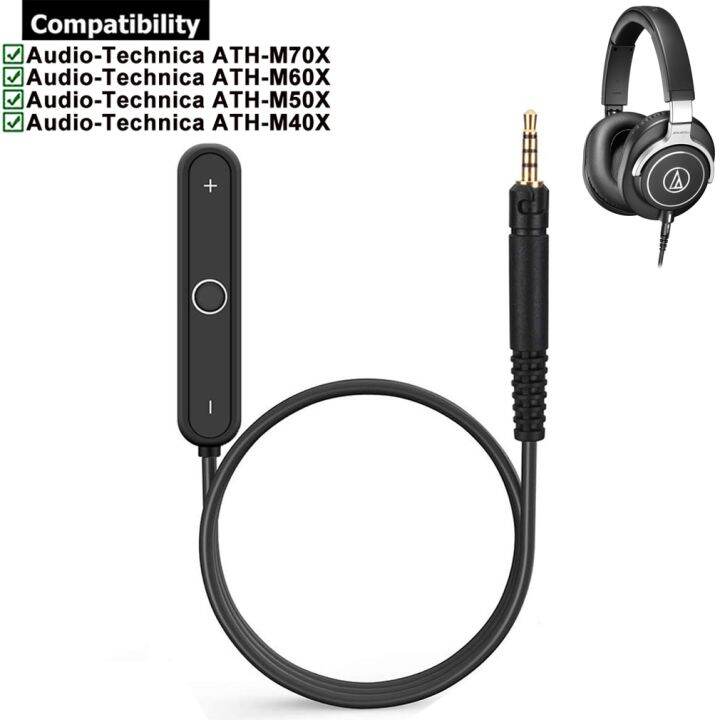 Bluetooth 5.0 Stereo Handsfree A2DP Adapter Receiver for Audio Technica ...
