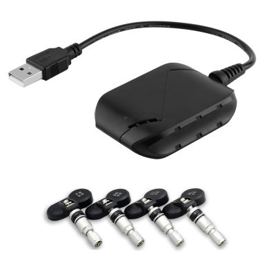 USB 3.0 TPMS สำหรับ Android Car Stereo USB ระบบตรวจสอบแรงดันลมยาง