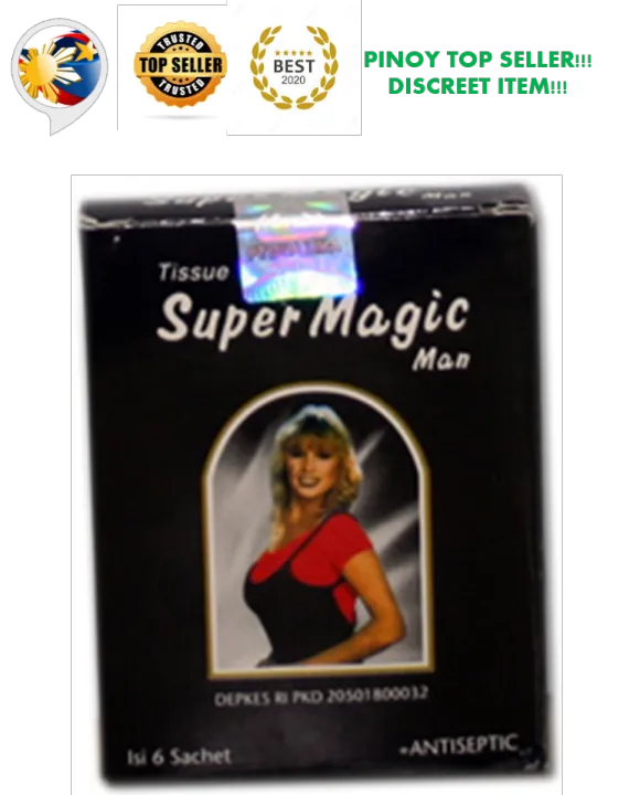 580px x 720px - Prevent Premature Ejaculation & Long Sex Super Magic Man Tissue | Lazada PH