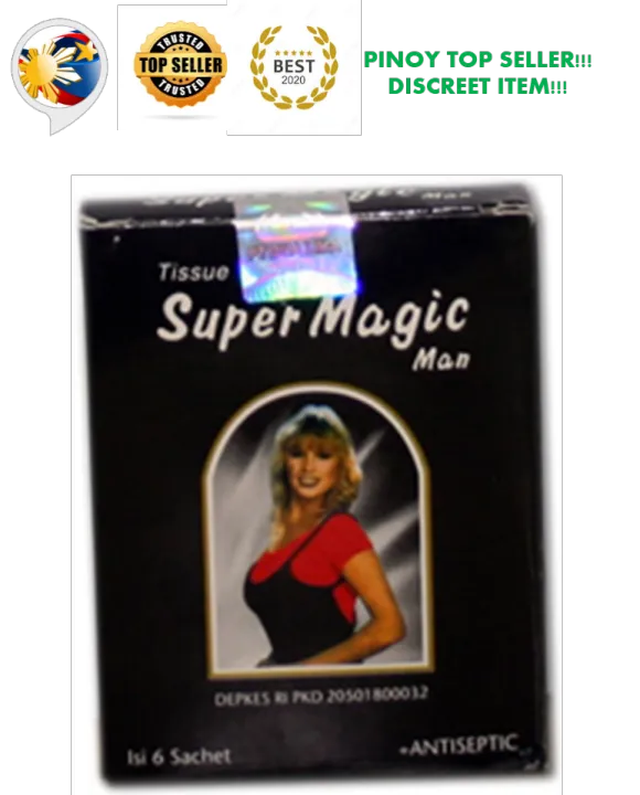 Prevent Premature Ejaculation & Long Sex Super Magic Man Tissue | Lazada PH