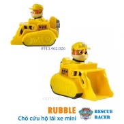 RUBBLE Rescue Racer - Paw Patrol - Made in Vietnam toys