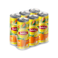 ลิปตัน ชาดำพร้อมดื่ม รสพีช 245 มล. แพ็ค 6 กระป๋อง - Lipton Black Tea Peach 245 ml x 6