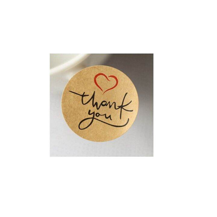 1600pcs-lot-kawaii-thank-you-red-heart-sealing-sticker-adhesive-kraft-seal-sticker-for-baking-round-gift-label-stickers-stickers-labels