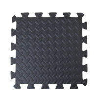 12 PCS 31 * 31 * 0.6cm Leaf Pattern Gym Floor Mats Home Exercise Mats Floor Yoga Equipment Sports Cushions Foam Floor Applied