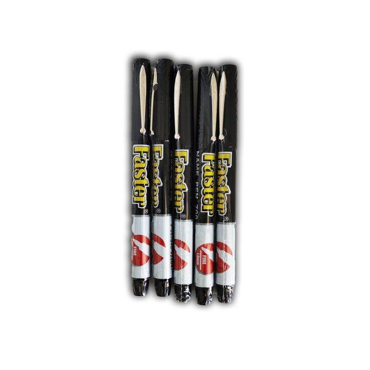 Faster Name Pen 700 (BLACK-1 Pcs) | Lazada