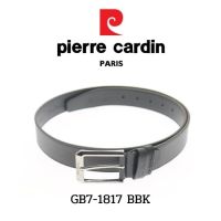 Pierre Cardin (ปีแอร์ การ์แดง) เข็มขัดหัวเข็ม เข็มขัดหนังแท้  เข็มขัดรัดเอว เข็มขัดผู้ชาย รุ่น GB7-1817 BBK  พร้อมส่ง ราคาพิเศษ