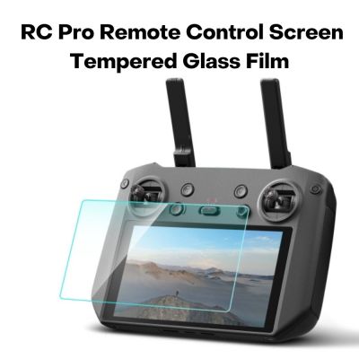PULUZ For DJI RC Pro Remote Control Screen Tempered Glass Film (Transparent)