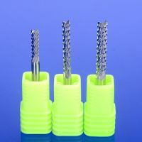 5Pcs 3.175mm 4mm 6mm 8mm Carbide Tungsten Corn milling Cutter PCB end mill CNC router bits สําหรับแผ่นใยไม้อัดวงจร Engravin