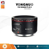 เลนส์ Yongnuo  50mm f/1.8 II รุ่นใหม่ Mark2  ปี 2018  **ใช้กับ Canon เท่านั้น (สินค้ารับประกัน 1ปี By AVcentershop)