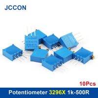 10Pcs Trimmer Potentiometer 3296X 50/102/103/203/503/105R 1K 10K 1M Trimpot Adjustable Resistance