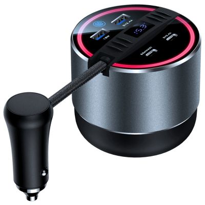 THLT4A Car Water Cup Phone 65W Quick Intelligent Charger Phone Charger Car Phone Charger Four Ports Interior for Tesla Model 3 Model Y Accessories