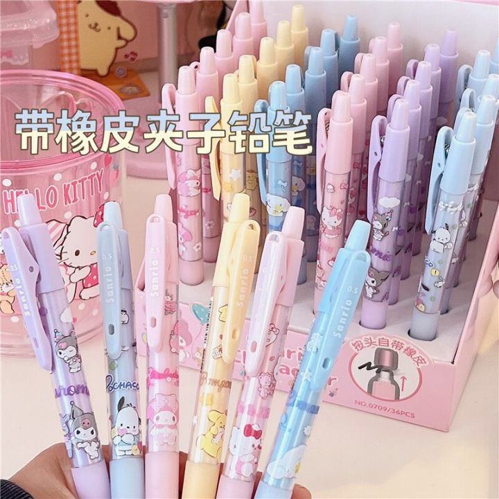 Melody Kuromi Pen Shaped Rubber Earsers School Stationery Novelty ...