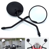 Universal Motorcycle Rearview Mirrors 10mm Round Mirrors black For Yamaha MT-01 MT-03 MT-07 MT-09 MT-10 XMAX VMAX NMAX MT07 MT09