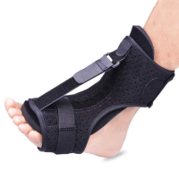 1PC ข้อเท้าสนับสนุนการบีบอัดเท้า DROP Orthosis Varus Orthosis Plantar Fascia การฟื้นฟูสมรรถภาพคงที่เท้าถุงเท้าปรับ-hexinge