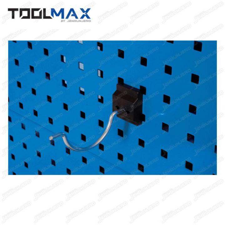 jenstore-toolmax-ตะขอแขวนเครื่องมือเหล็ก-ตะขอเหล็ก-ครึ่งวงกลม-110-มม-1-5-รุ่น-hh-11p-สีเงิน