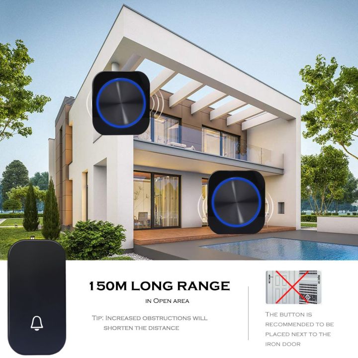smatrul-self-powered-waterproof-wireless-doorbell-door-bell-night-light-no-battery-eu-plug-smart-home-1-2-button-1-2-receiver