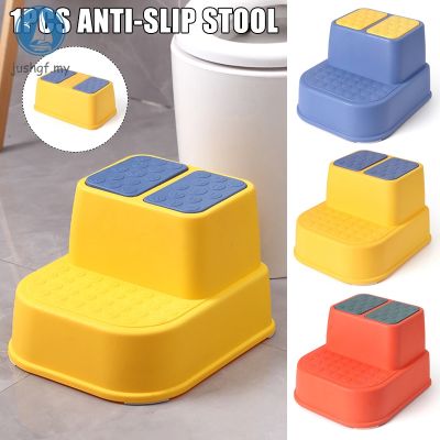 JSF Multi-Function Step Stool Anti-Slip Thicken Footstool SingleDouble Layers Stool for Kids Children