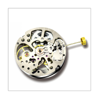 1 Pcs Radiation-Up Pendulum Skeleton Movement Pendulum Adjustment Radial Pattern Watch Movement Automatic Watch Movement 2001