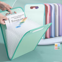 High-capacity Matte Cover Has Texture Multi-level Folder Data Collection Bag Upright Organ Bag