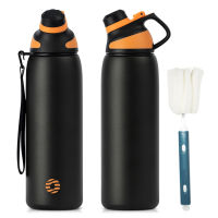 Fjbottle กระติกน้ําร้อน สเตนเลส 1000 มล. 800 มล. 600 มล. 400 มล. พร้อมฝาปิดแม่เหล็ก กันรั่วซึม ไร้ BPA สําหรับโรงเรียน กีฬา ยิม ปั่นจักรยาน