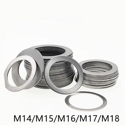 20PCS M14 M15 M16 M17 M18 Stainless steel Flat Washer Ultrathin gasket Thin shim