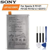 แบตเตอรี่ Sony Xperia X L1 F5121 F5122 F5152 G3313 LIP1621ERPC 2620MAhแท้เปลี่ยนโทรศัพท์แบตเตอรี่