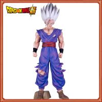 【LZ】♙✈┅  Dragon Ball Branco Deus Filho Gohan Anime Periférico Hand-Made PVC Modelo Brinquedos Decoração de Escritório Presente de Natal 335 centímetros