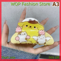 WQP Fashion Store แฟลชเซล Jewerry กิ๊บหนีบผมรูปสัตว์ขนาดเล็ก Sanrio กิ๊บติดผมน่ารักน่ารักด้านหลังของหัวปิ่นปักผมสำหรับอุปกรณ์ตกแต่งผมเด็กผู้หญิงการ์ตูน Kuromi ที่หนีบผมปากปลาฉลาม