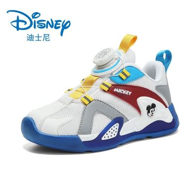 【Ready】🌈 Genuine summer boys and girls sports shoes running shoes swivel buckle middle and big kids school childrens basketball shoes