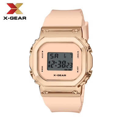 พร้อมส่งจากไทย X-gear 3577  Fashion Sport Watch นาฬิกาข้อมือผู้หญิงผู้ชาย สไตล์ Casual Bussiness Watch ของแท้ 100% จับเวลา แฟชั่น ตั้งปลุกได้ ไฟ LED ปฏิทิน ส่องสว่าง