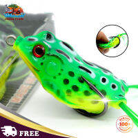 5g8g12g กบ Crank เหยื่อตกปลา Super Soft Double Hook Design ประดิษฐ์ลอย Multicolor Fishing Lure