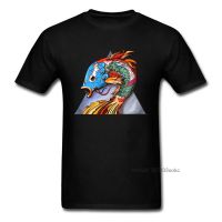 Tattooed Koi T-shirt Men Chic T Shirts Designer 3D Carp Printed Clothing Summer Fashion Tshirt Tops Tees Delicate Fish