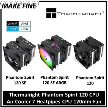  Thermalright Phantom Spirit 120SE CPU Air Cooler, 7