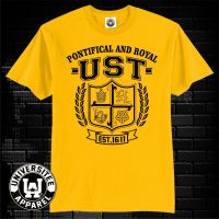 UAAP UST TIGER Tshirt University of Santo Tomas Basketball Cheer Shirt pure cotton t-shirt