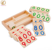 Wooden Number 1-9000 Learning Cards Math Teaching Aids Early Educational Toys Birthday Gifts For Boys Girls