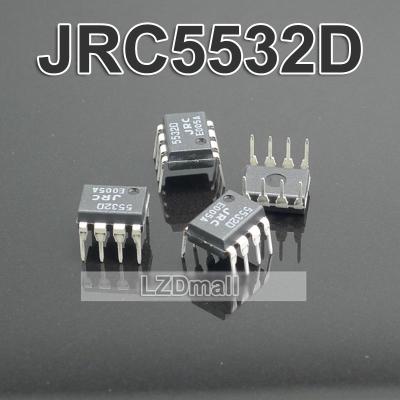5ชิ้น JRC5532D DIP-8 JRC 5532D NJM5532D จุ่ม-8 DIP เสียงรบกวนต่ำความแม่นยำสูงการปฏิบัติงานแบบคู่ชิพเครื่องขยายเสียง IC ใหม่ต้นฉบับ