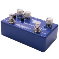 ；。‘【 Mosky Deluxe Preamp Guitar Effect Pedal 2 In 1 Boost Classic Overdrive Effects Metal Shell With True Bypass Guitar Accessories