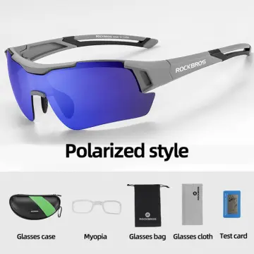 rockbros polarized cycling glasses men women